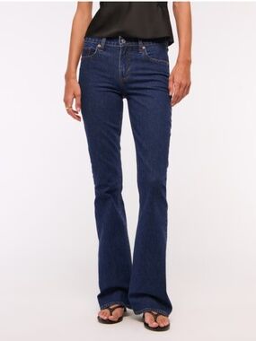 Abercrombie mid rise bootcut jeans size 26S